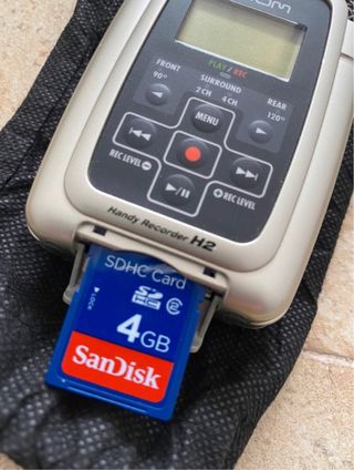 Grabadora Zoom H2 Handy Recorder 1GB SD