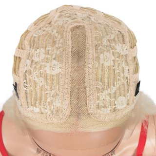 Peluca rubia platino 613 Lace Front 38