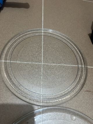 Platos de microondas de cristal