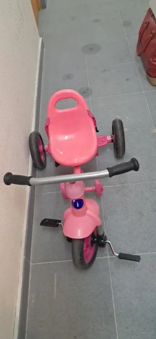 Triciclo niña rosa