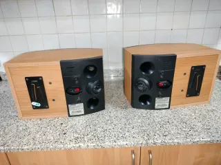 Altavoces Bose Negros y Marrones