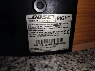 Altavoces Bose Negros y Marrones