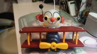 Lámpara avión infantil