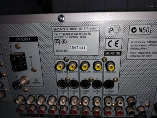 Amplificador Sony Digital Audio/Video