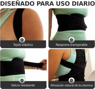 Corrector Postura Espalda Unisex ROAR