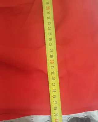 Falda Boohoo Roja Talla 42