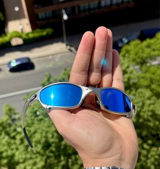 Gafas Oakley Juliet Azul Plata