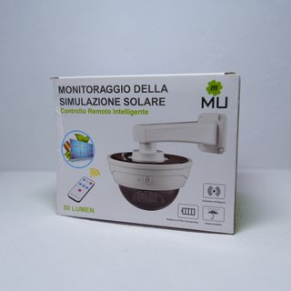 Finta Telecamera Sorveglianza LED + Telecom