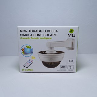 Finta Telecamera Sorveglianza LED + Telecom