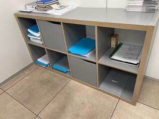 Estantería Ikea Kallax Marrón/Gris