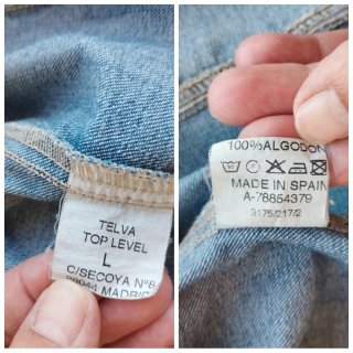 Chaqueta Vaquera Vintage Telva Talla S/M