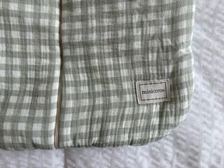 Saco Minicoton Vichy Musgo