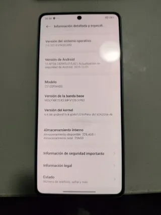 Móvil Redmi Note 13 5G Azul