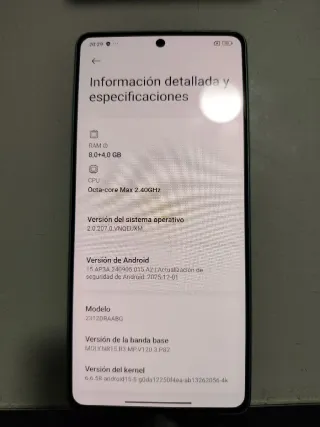 Móvil Redmi Note 13 5G Azul
