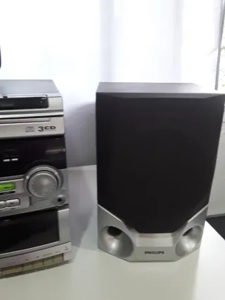 Minicadena Philips 3 CD
