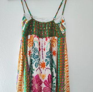 Vestido Farm Rio Midi Talla PP (XS)