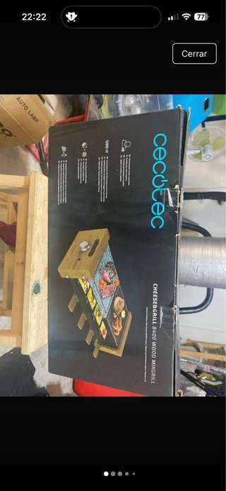 Raclette Cecotec CheeseGrill