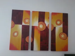 Cuadro Triptico Moderno