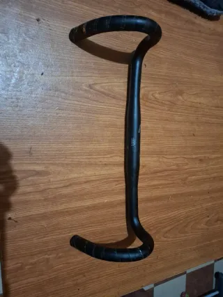 Manillar carretera 44cm negro