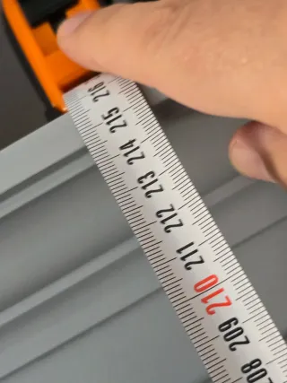 REGALO Armario de salón madera y cristal (RECOGER)
