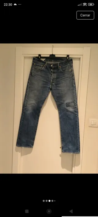 Pantalón Vaquero Levi's 501 Azul