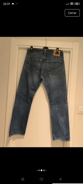 Pantalón Vaquero Levi's 501 Azul