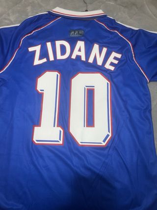 Camiseta Francia Zidane Mundial 98 Adidas