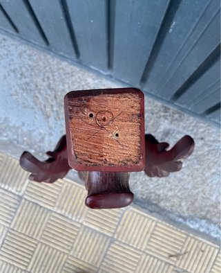Figura Dragón Madera Tallada