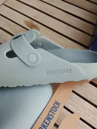 Birkenstock Eva Talla 39 Azul Claro