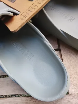 Birkenstock Eva Talla 39 Azul Claro