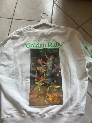Felpa Off-White Golden Ratio
