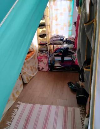 Carro tienda sin piquetas