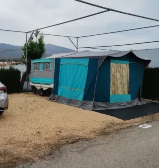 Carro tienda sin piquetas