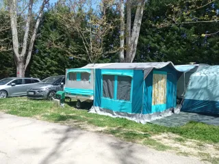 Carro tienda sin piquetas