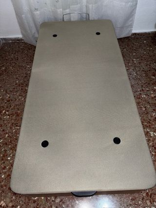 Canapé 90cm beige y madera