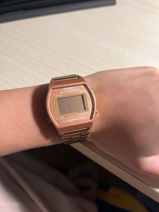 reloj casio rosado