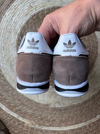 Scarpe Adidas SL 72 Marroni e Bianche