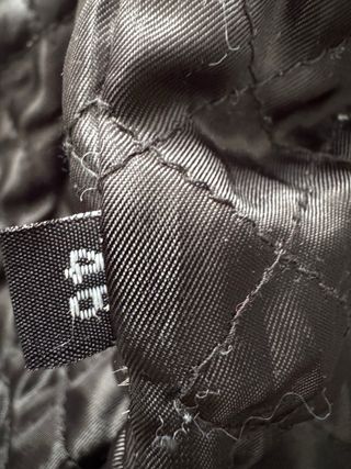 Chaqueta de piel negra Sonny bono
