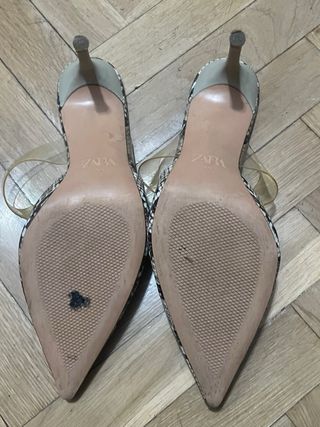 Zapatos Zara Talla 37 Animal Print