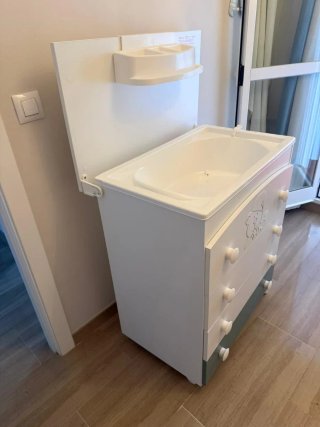Cambiador bañera bebé