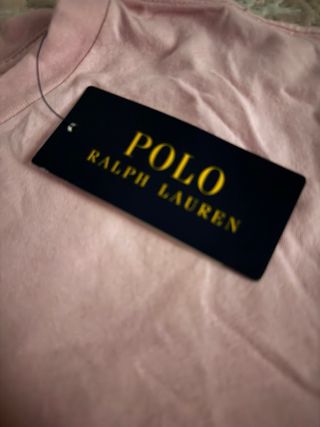 Camiseta Polo Ralph Lauren Oso Rosa
