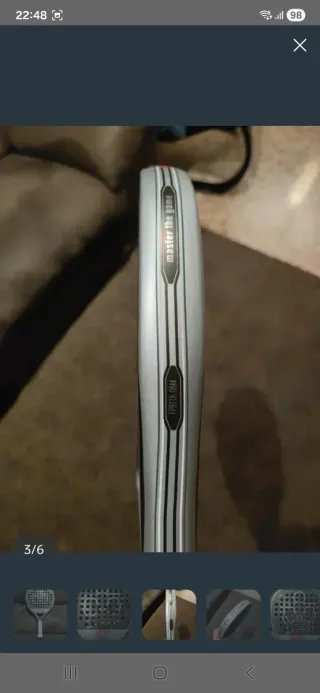 Pala de pádel Black Crown Piton 14