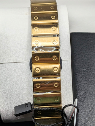 Orologio Donna 34mm Acciaio Oro  Stile Santos