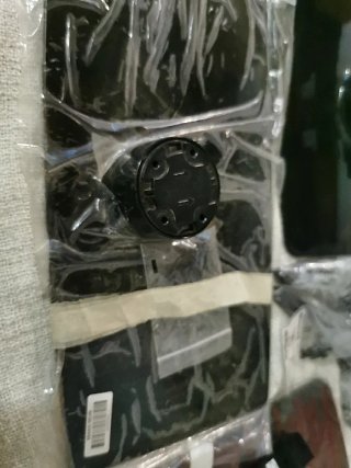 Lote de 4 soportes de TV negro