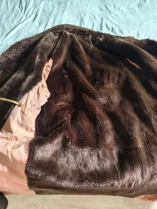 Abrigo largo señora forro pelo