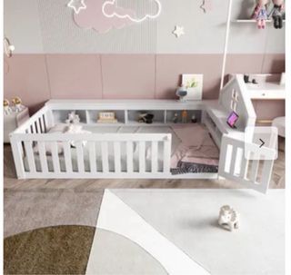 Cama Infantil de Madera ESTILO MONTESSORI