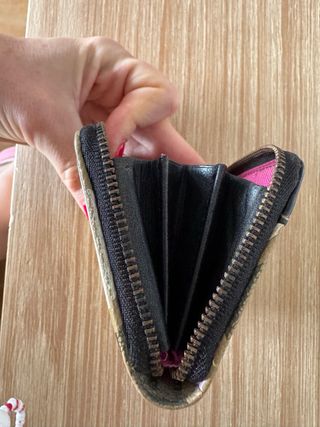 Cartera Tous piel estampado camuflaje