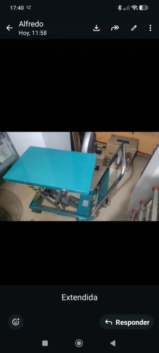 Mesa elevadora Jungheinrich Plataforma elevadora