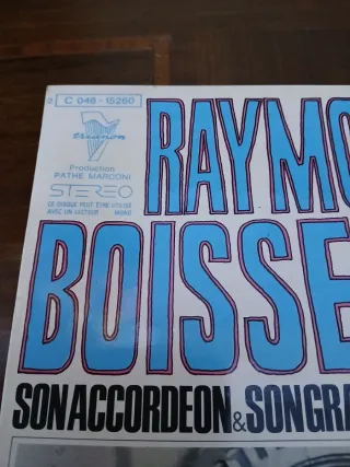 Raymond Boisserie 33 giri Son Accordéon & Grand Or