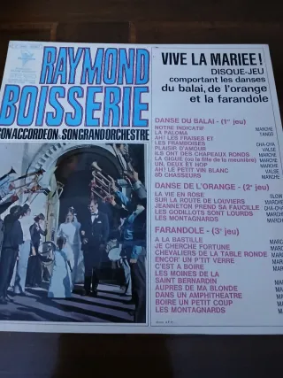 Raymond Boisserie 33 giri Son Accordéon & Grand Or
